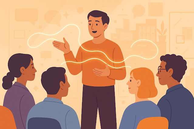 مهارات التواصل الفعال وفن الخطابة والتحدث أمام الجمهور