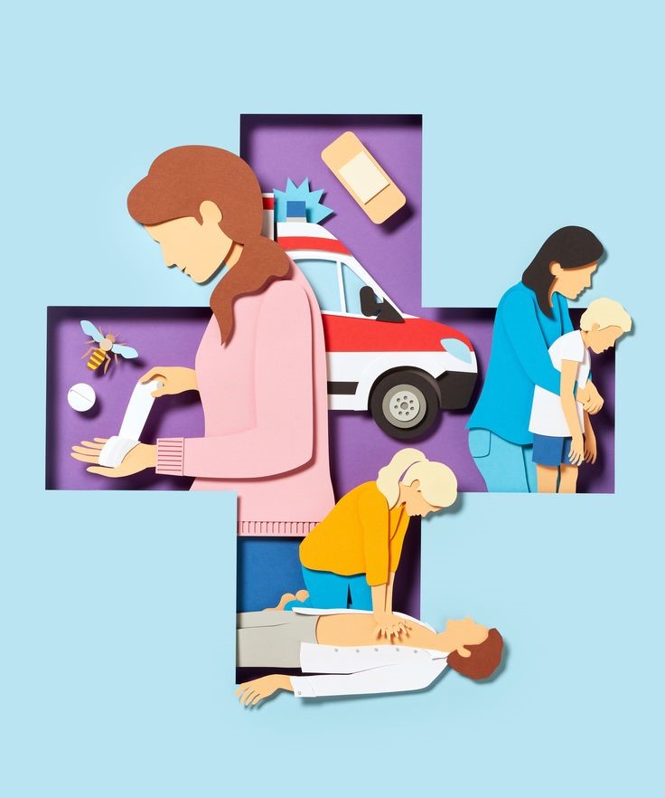 الإسعافات الأولية وخطط الطوارئ والإخلاء الآمن